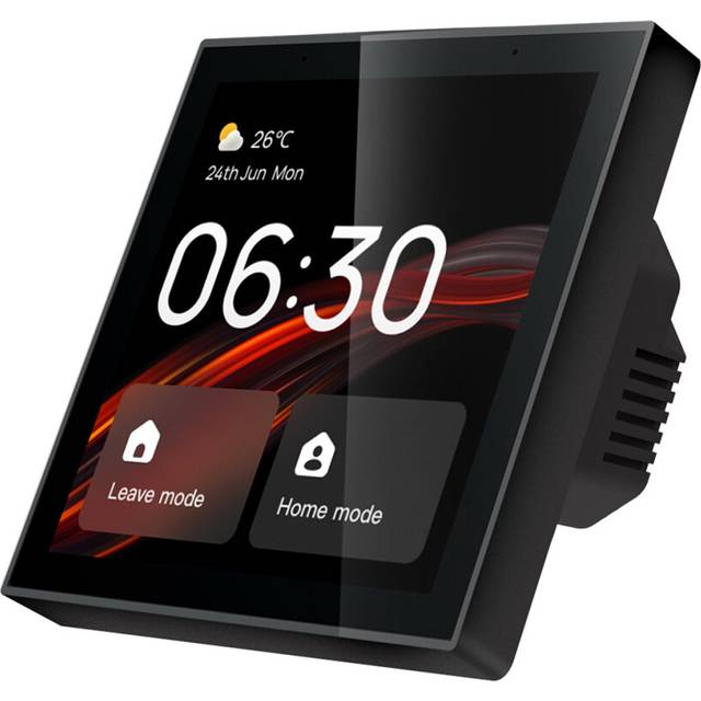 Tuya Wifi Multifunctional Touch Screen Control Panel 4 Inch In-Wall Central Voice Controllr for Intelligent Smart Home