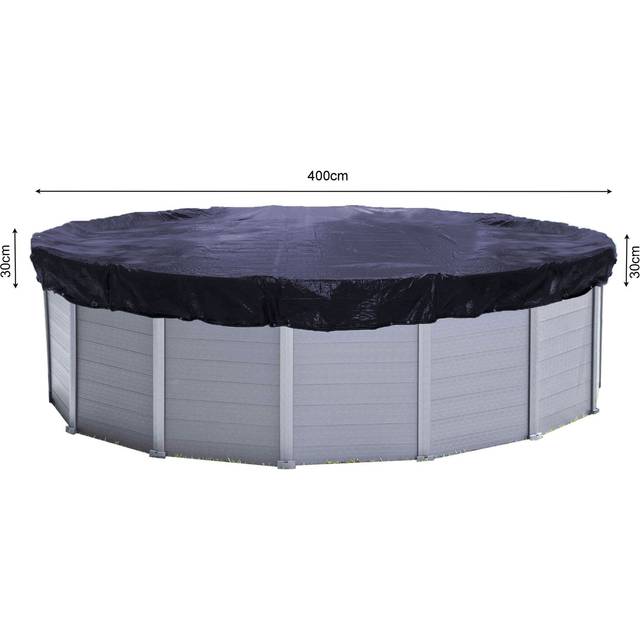 Blue Star Quick Poolabdeckung Rund 366-400 cm Pools
