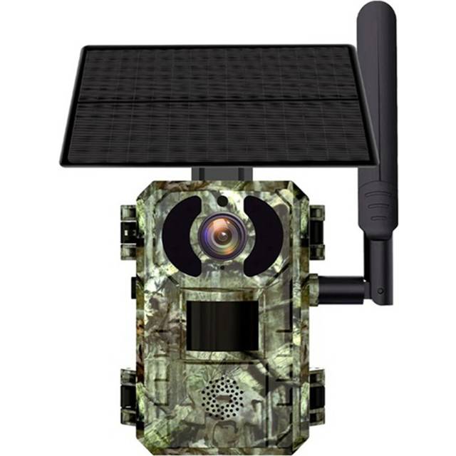 4G Sim Card LTE Cellular 4W Solar 7800MAh Battery Hunting Trail Motion Activated Night Vision 4MP IP66 Camera(EU)