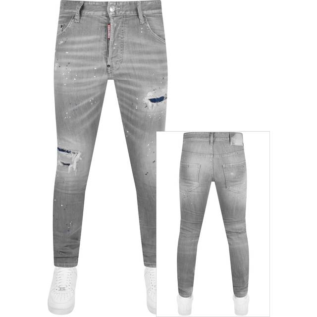 DSQUARED2 Skater Slim Fit Jeans Grey