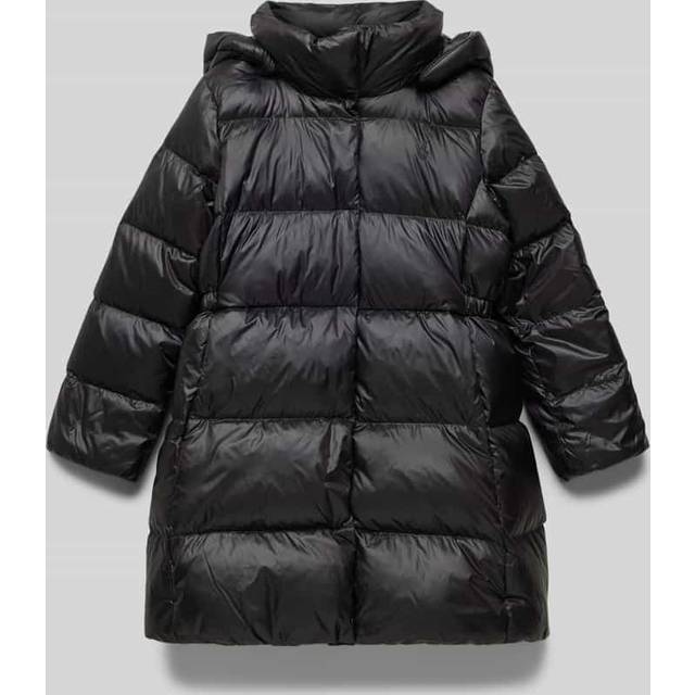 RALPH LAUREN KIDS Quilted Long Jacket |Svart |142-153