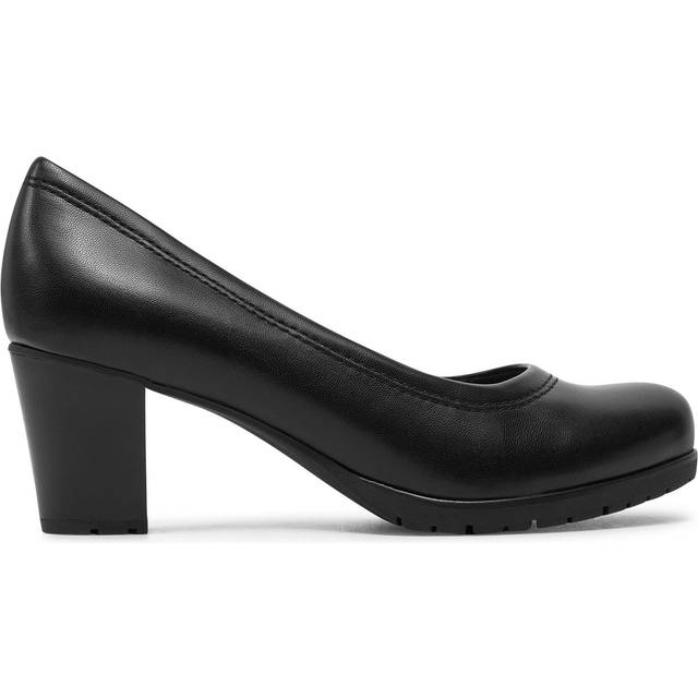 Soft Line (Jana) Lyric II Womens Court Shoes Colour: Black, Size: 7.5 / 41