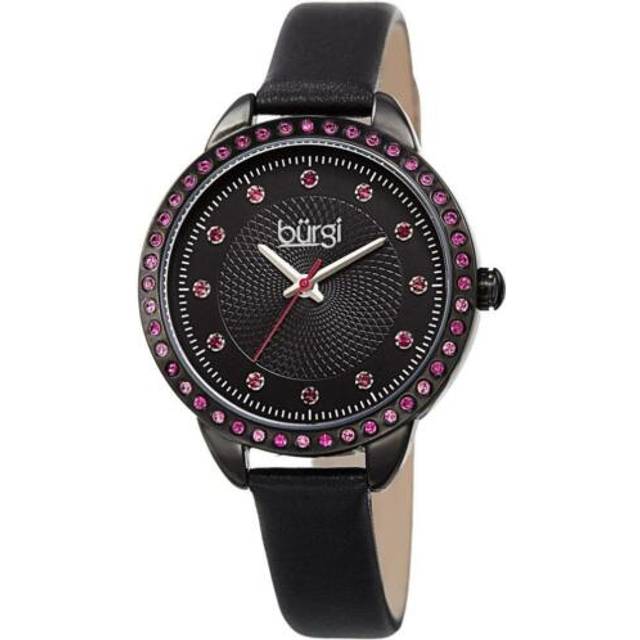 Womens Lunara Bloomveil 35mm Japanese Quartz Elegant - Black - One Size