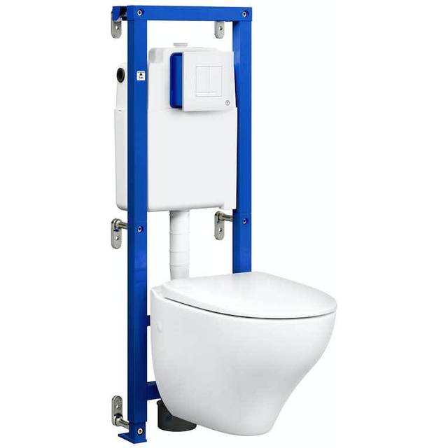 Gustavsberg GB1921102202 WC-fixtur vit, soft close