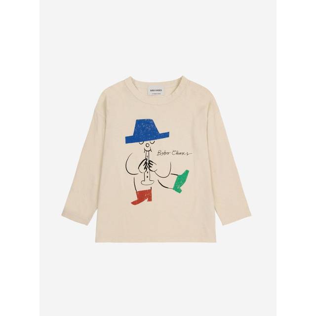 BOBO CHOSES Magic Flute Player T-Shirt |Kräm |146