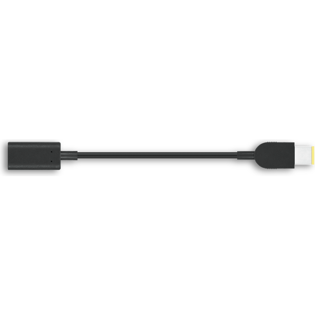 Lenovo 4X90U45346 USB cable 0.018 m USB-C Slim-tip Black