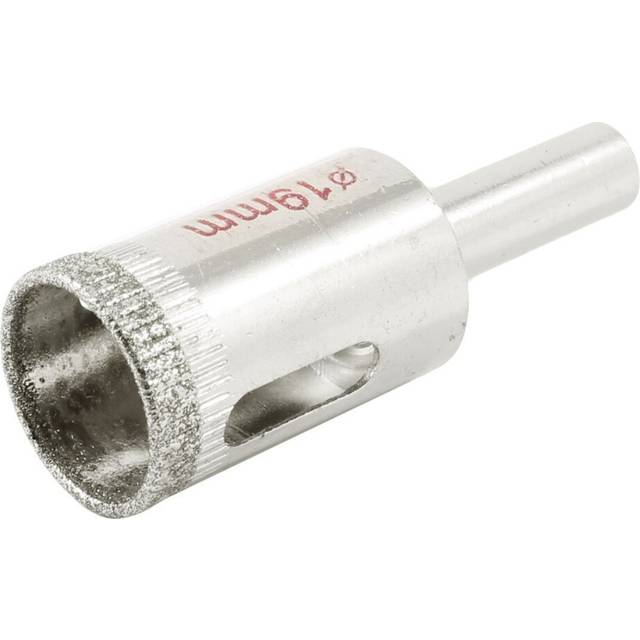 19mm Cutting Dia Diamond Coated Drill Bit Tile Glass Hole Saw