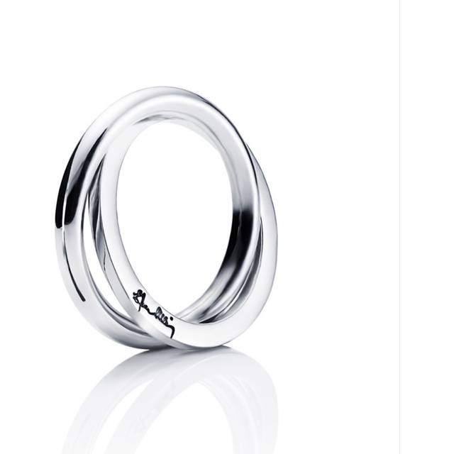 Efva Attling Twosome Ring 18.00 MM - SILVER