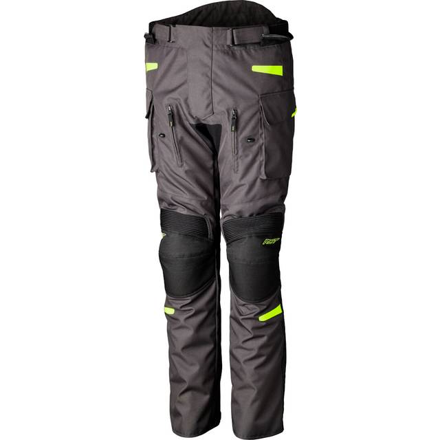 RST Endurance, textile pants waterproof , color: Dark Grey/Black/Neon-Yellow , size: 5XL