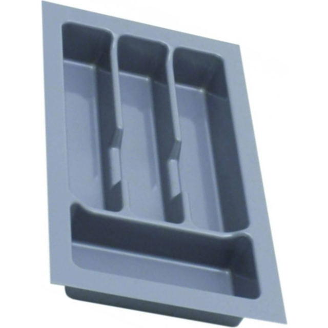 (300mm (230x430), Grey) Quality plastic cutlery trays UNI