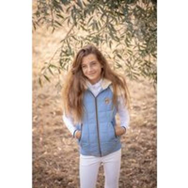 Sleeveless Puffer Jacket Pénélope Roger - Bleu - One size