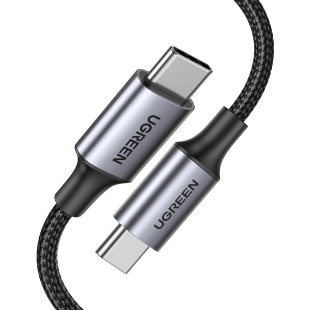 UGREEN USB-C till USB-C-kabel, 1m - Grå
