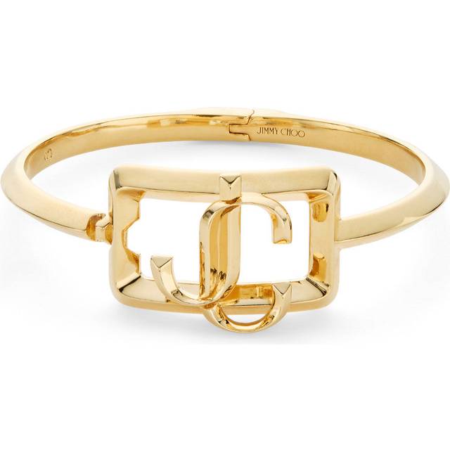 Jimmy Choo Square Jc Bangle - Gold - L