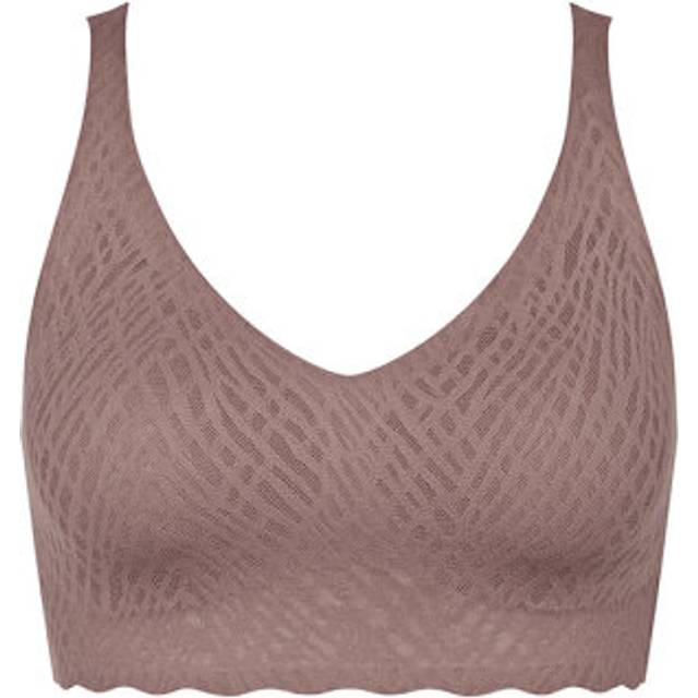 Sloggi Zero Feel Bliss bralette BH, lila, Storlek: XS, Kvinnor