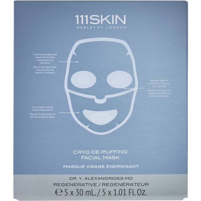 111skin Cryo De-Puffing Facial Mask 30ml 5-pack 30ml