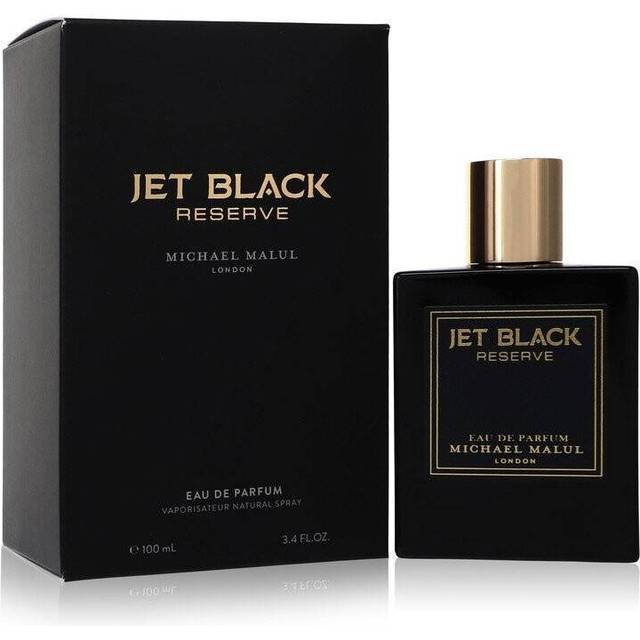 Jet Black Reserve Cologne by Michael Malul 100 ml EDP Spray for Men (100 ml)