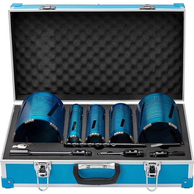 Ox Spectrum Trade 5 Piece Diamond Core Drill Bit & Accessories Set, Xl5