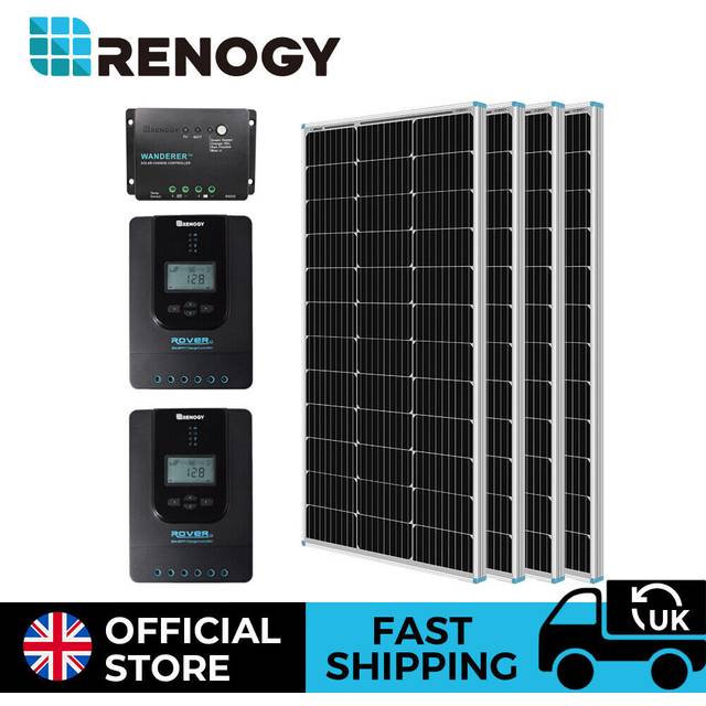 100 Watt 12 Volt Monocrystalline Solar Starter Kit