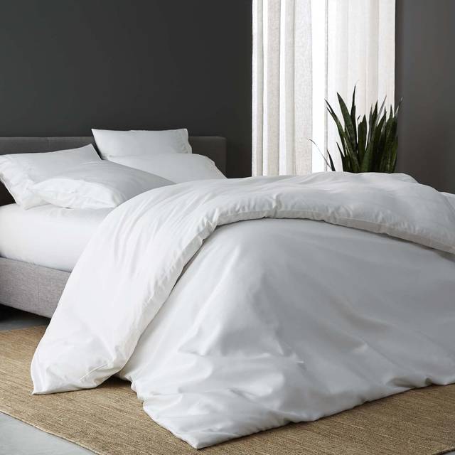 DOZ Duvet Cover Set  100% Viscose derived from Bamboo  Organically Grown  Buttery Soft  Cooling Duvet Covers  High GSM  1 Duvet Cover and 2 Pillowcase