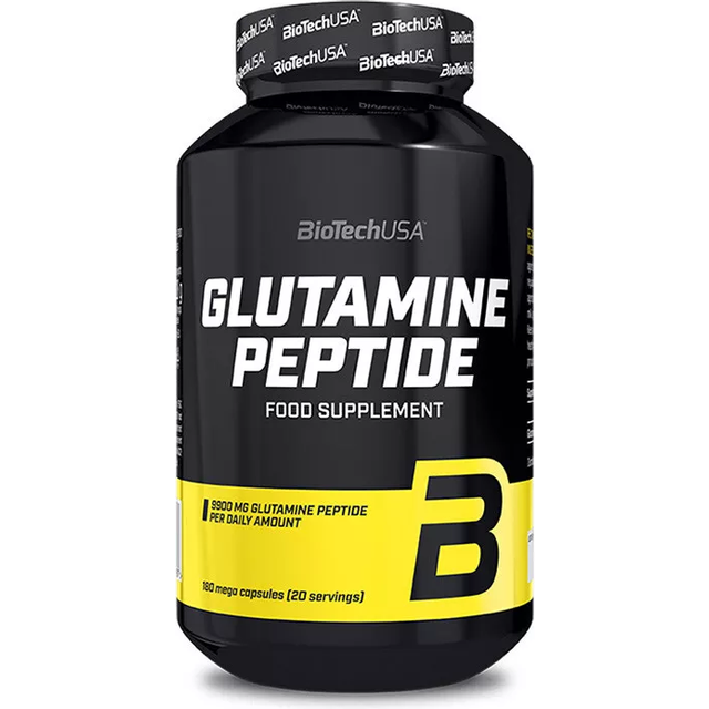 BioTechUSA Glutamine Peptide - 180 caps