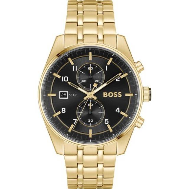 Boss Herrenuhr Skytraveller 1514152 - gold
