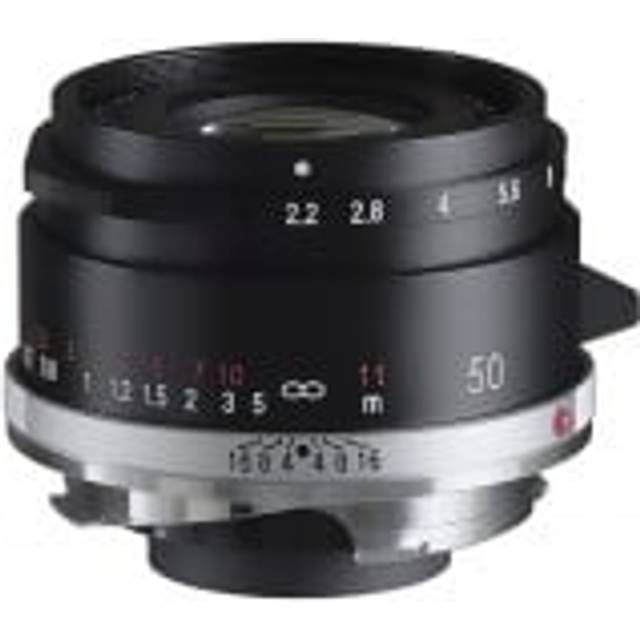 Voigtlander 50mm f2.2 Color-Skopar VM Lens for Leica M - Black