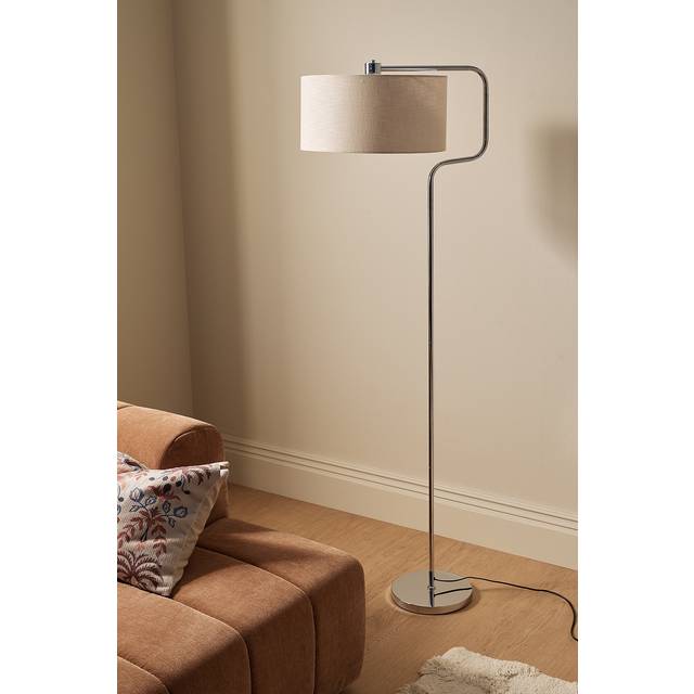 Ellos Home - Golvlampa Josho - Krom