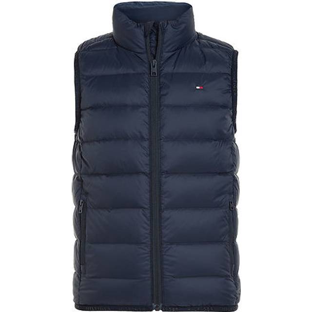Tommy Hilfiger - Dunväst U Essential Light Down Vest - Blå