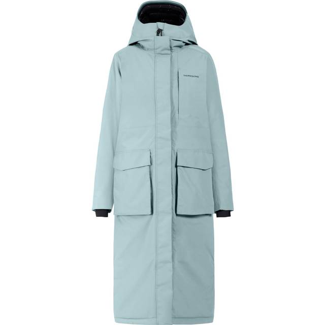 Women's long parka Didriksons Leya - Bleu
