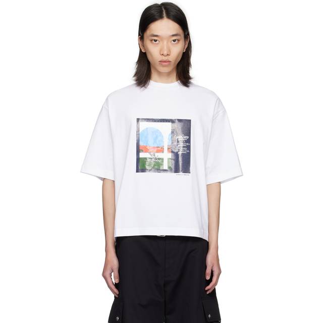 JACQUEMUS White La Casa 'Le t-shirt Scesa' T-Shirt - 3FI MEDITERRANEA - S