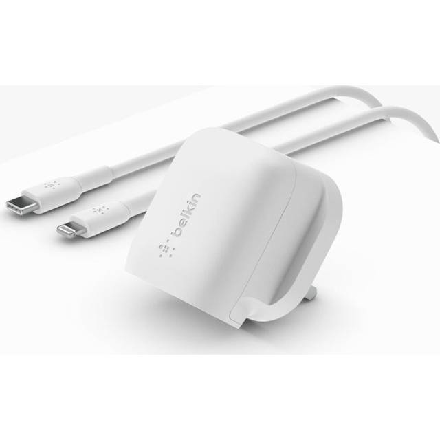 Belkin 20w usb type c power delivery wall charger with certified type-c cable