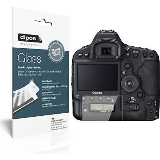 2x screen protector for canon eos-1d x mark iii flexible glass 9h dipos