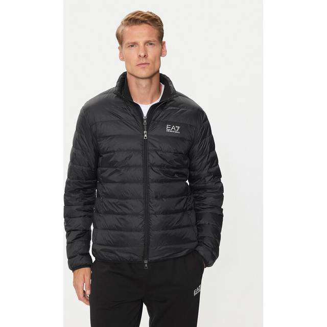 EA7 for man. 8NPB23_PNGPZ Down jacket Core Identity black (XS), Casual, Polyamide