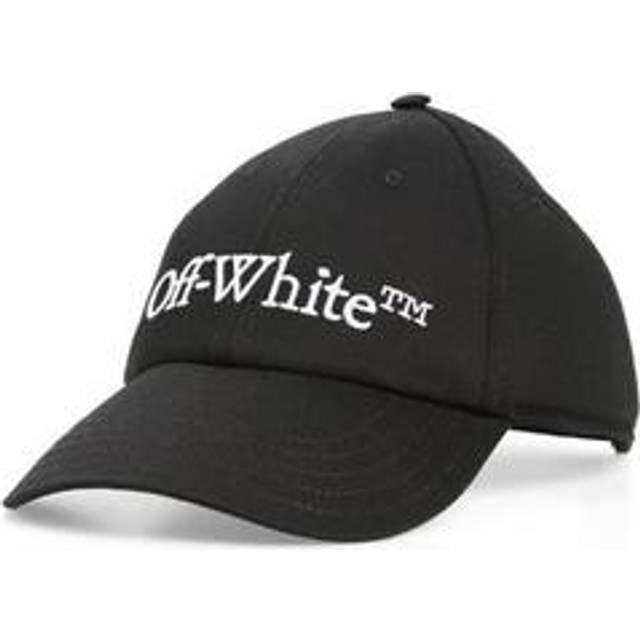 OFF WHITE Bookish Cap - Black