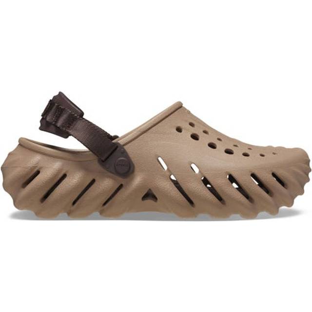 Crocs Brown Mega Crush Sandals - Latte - US 9