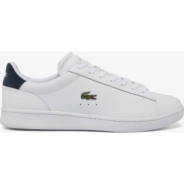 (White, 9 (Adults')) Lacoste Carnaby Leather Men's White Trainers