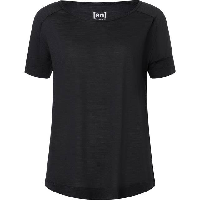 super.natural Women's Isla Tee T-shirt Dam Storlek M Färg svart