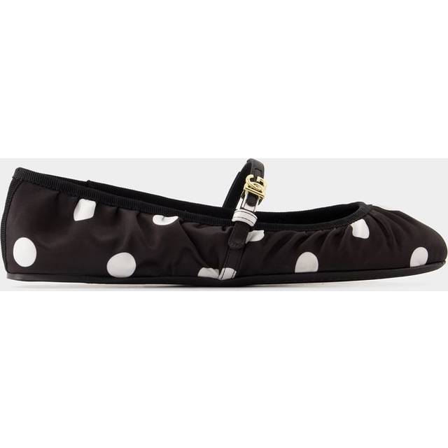 Dolce & Gabbana Satin Flat