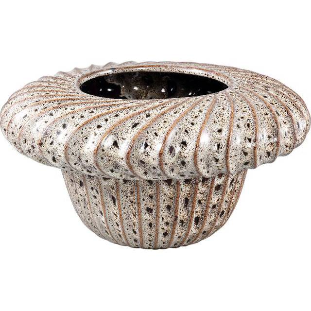 PTMD Flower pot Sindi - Ceramics - Brown (19cm H X 35cm W X 35cm D)