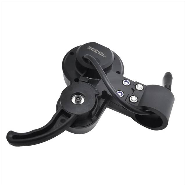 QS-S4 36V-60V Thumb Throttle LCD Display+3PIN Lgnition Lock Key for Zero 8 9 10 8X 10X Electric Scooter 6PIN Display