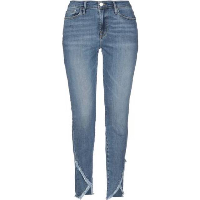 Frame Woman Jeans Blue Size 26 Cotton, Lyocell, Polyester, Elastane