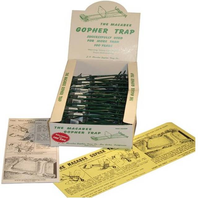 Macabee Steel Gopher & Rodent Trap