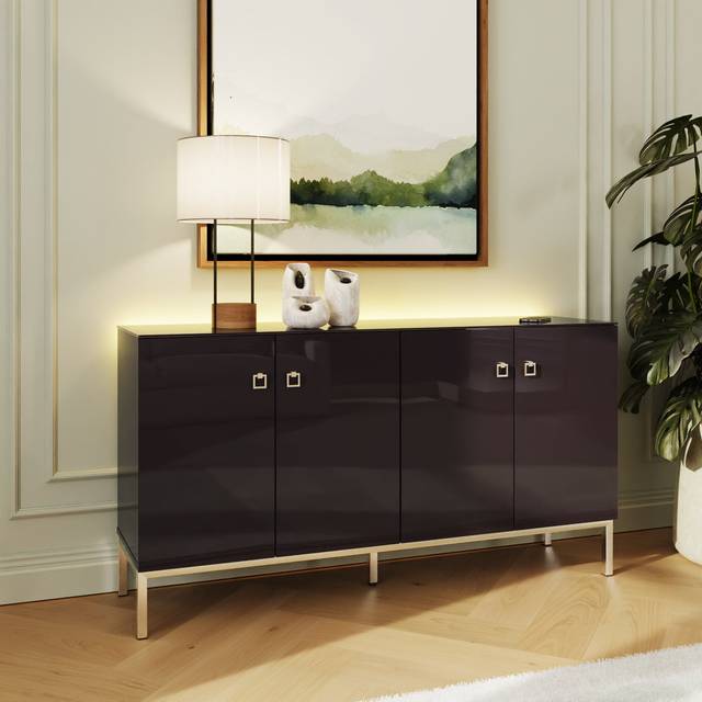 Lyra Large Smart Sideboard - Midnight
