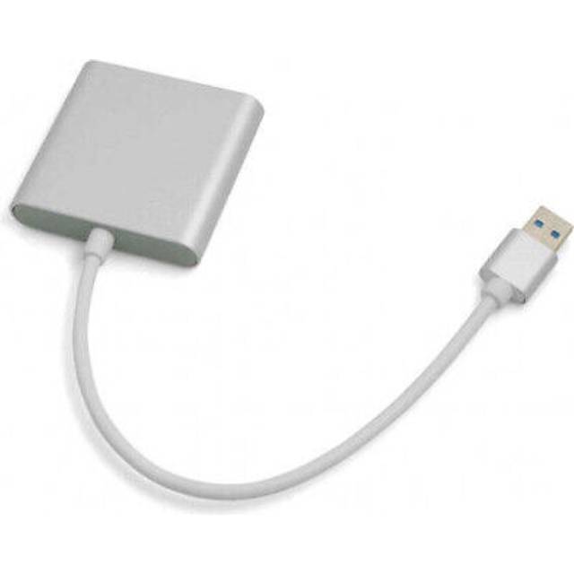 System-S 3in1 USB typ A 3.0 till CF TF SD kortläsare adapter läsare