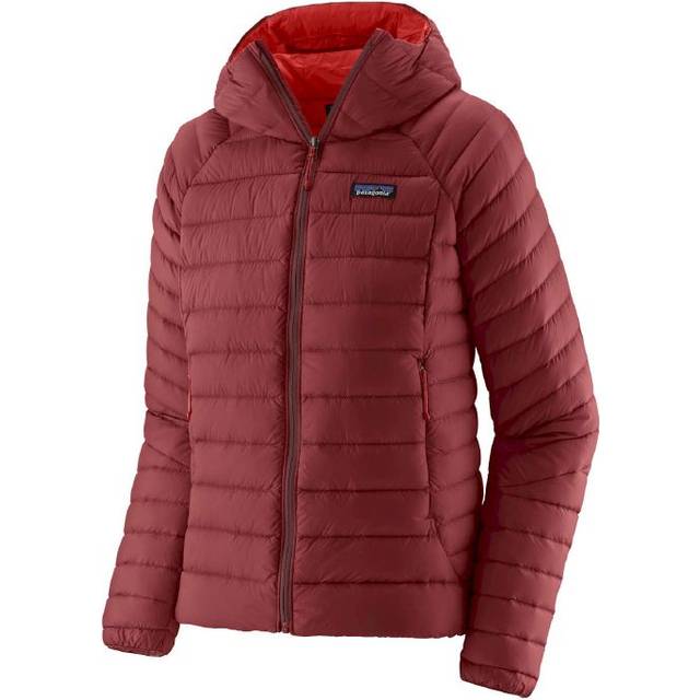 W'S DOWN SWEATER HOODY - SMOLDER BLUE (S)