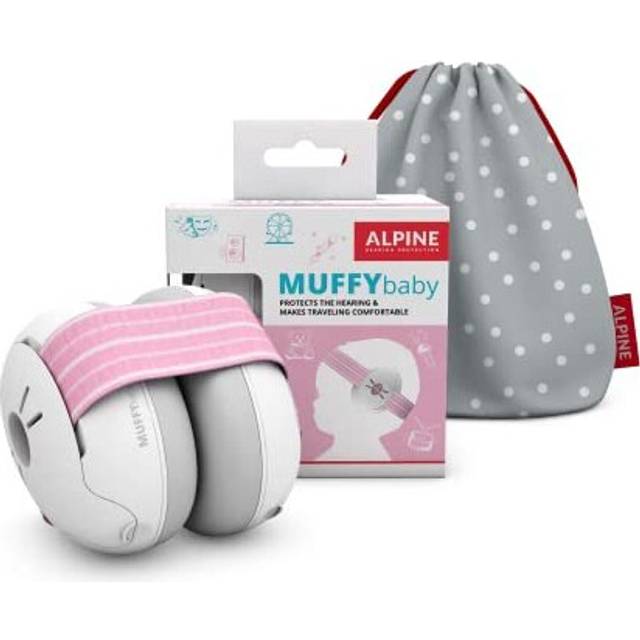 Alpine Muffy Baby Ear Defender for Babies and Toddlers up to 36 Months - CE & UKCA Certified - Noise Reduction Earmuffs - Comfortable Baby Headphones
