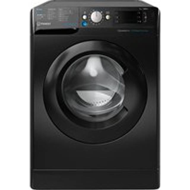 Indesit Innex Steam Push&Amp;Go Bwe71496Xkvuk 7Kg Washing Machine - Black