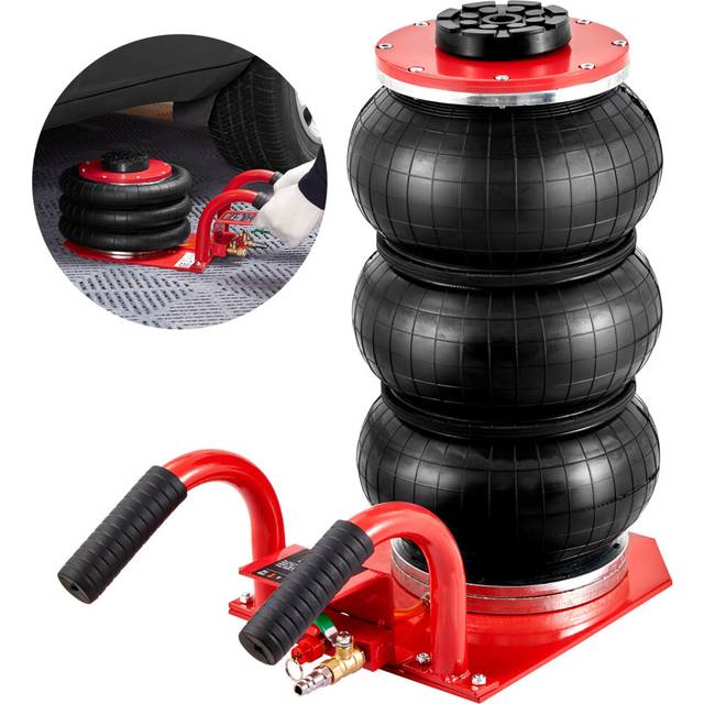 VEVOR Triple Bag Air Jack 3 Ton/6600 lbs Pneumatic Jack for Car SUV Lifting