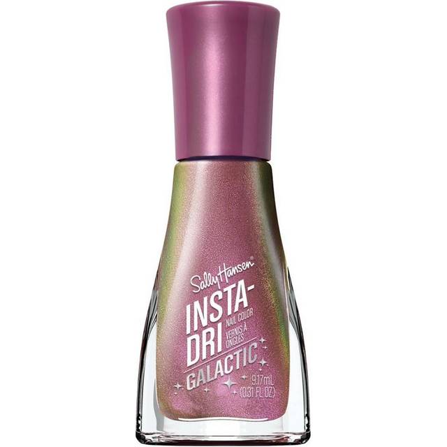 Sally Hansen Insta-Dri Galactic, Milky Slay, Quick Dry, Long Lasting, Streak-Free Shine, Metallic Pink Nail Polish