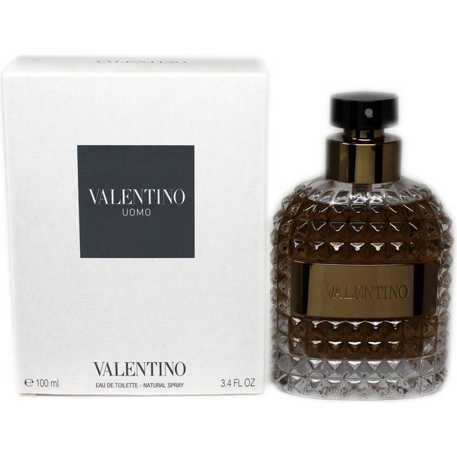 VALENTINO Uomo Eau De Toilette Spray for Men  3.4 Ounce in White Box